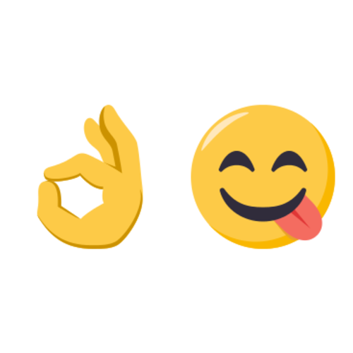 👌😋 Emoji Domain EmojiOne rendering